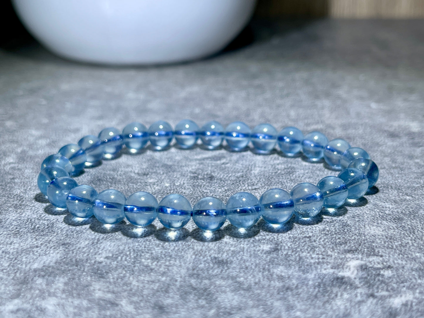 Pisces (February 19 - March 20) Natural Aquamarine Gemstone Bracelets