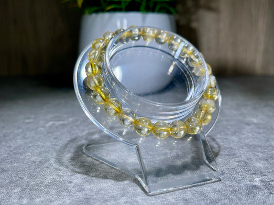 Gemini (May 21 - June 20) Natural Citrine Crystal Bracelets