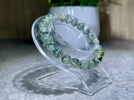 Taurus (April 20 - May 20)  Natural Prehnite Gemstone Bracelets