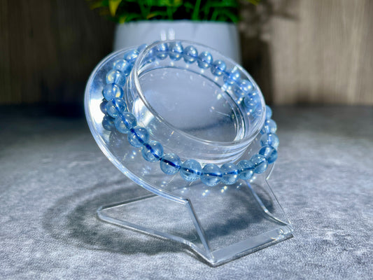 Pisces (February 19 - March 20) Natural Aquamarine Gemstone Bracelets