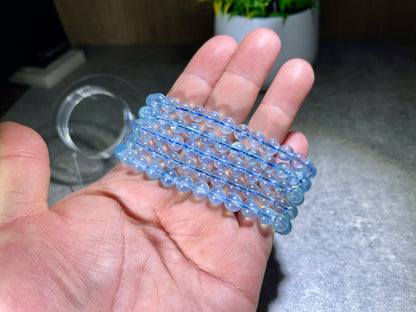 Pisces (February 19 - March 20) Natural Aquamarine Gemstone Bracelets