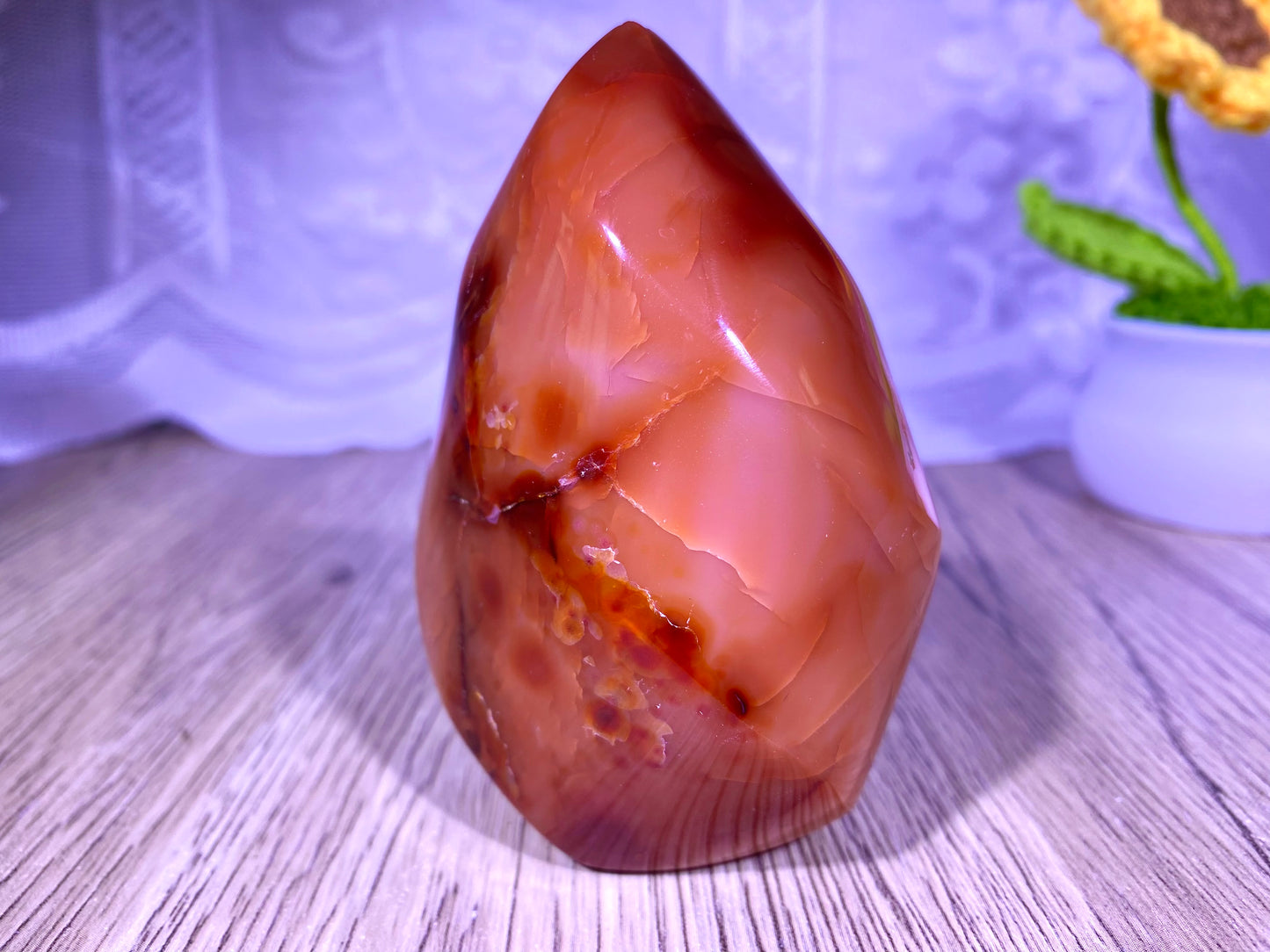 Natural Red Jasper Flames, Crystal Flames, Crystal Gift