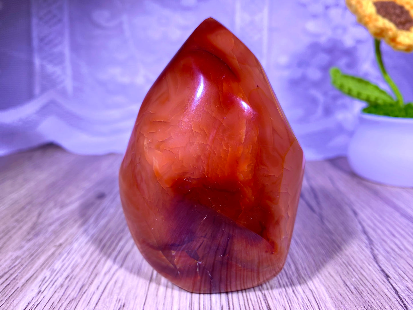 Natural Red Jasper Flames, Crystal Flames, Crystal Gift