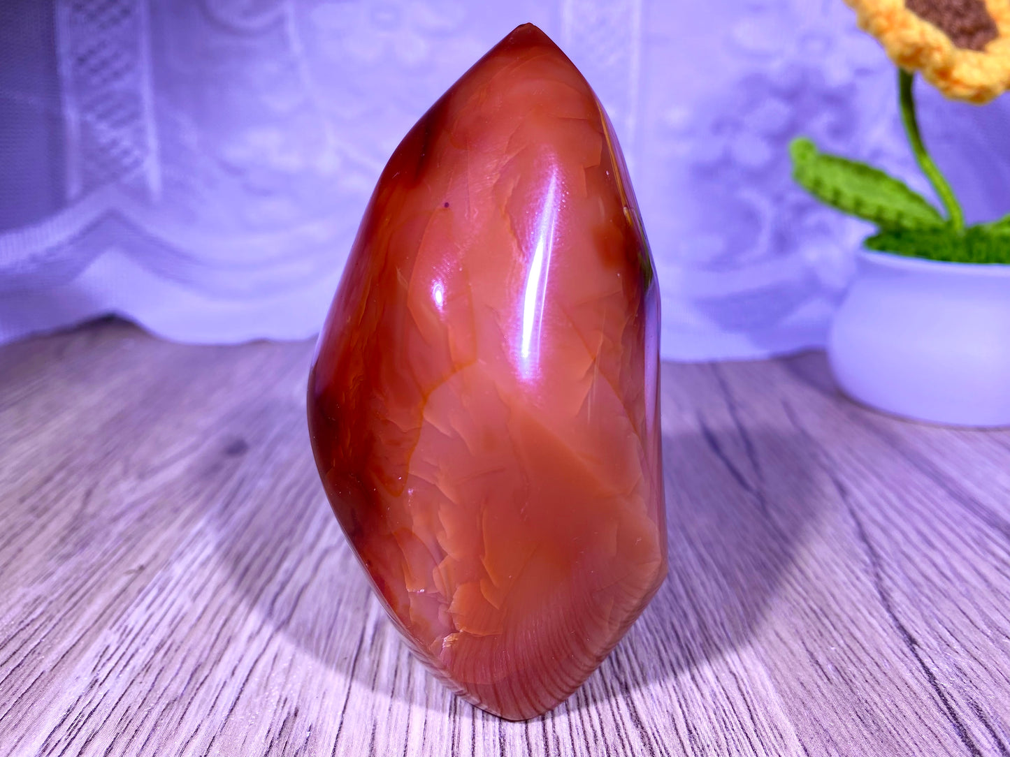 Natural Red Jasper Flames, Crystal Flames, Crystal Gift