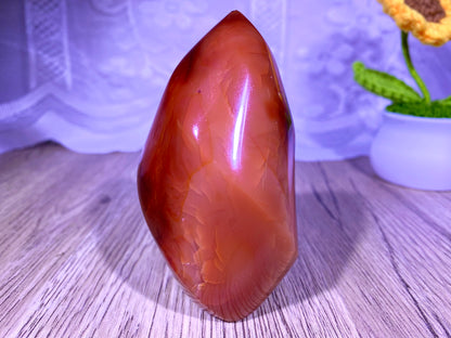 Natural Red Jasper Flames, Crystal Flames, Crystal Gift