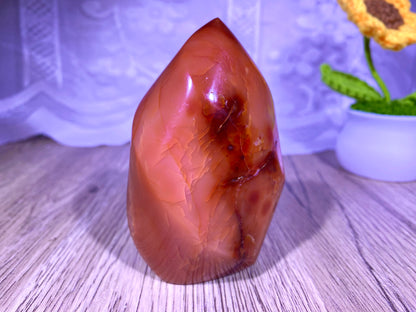 Natural Red Jasper Flames, Crystal Flames, Crystal Gift