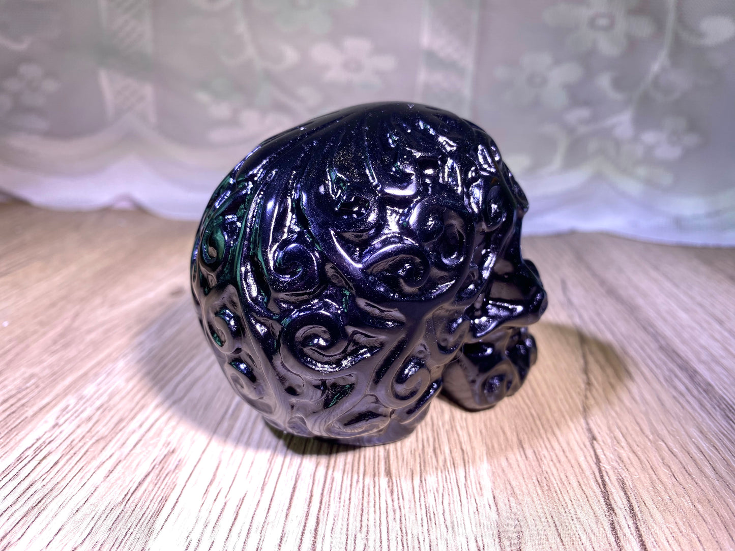 NICE!!! Natural Obsidian Skulls, Crystal Skuls, Hand Carved Crystal Skulls, Crystal Gift